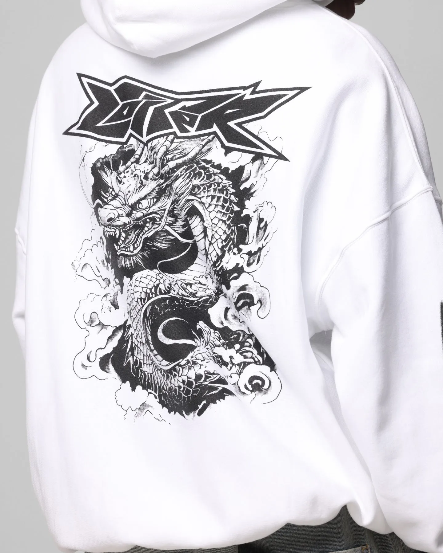 Loiter Draco Born Kapuzenpullover Weiß