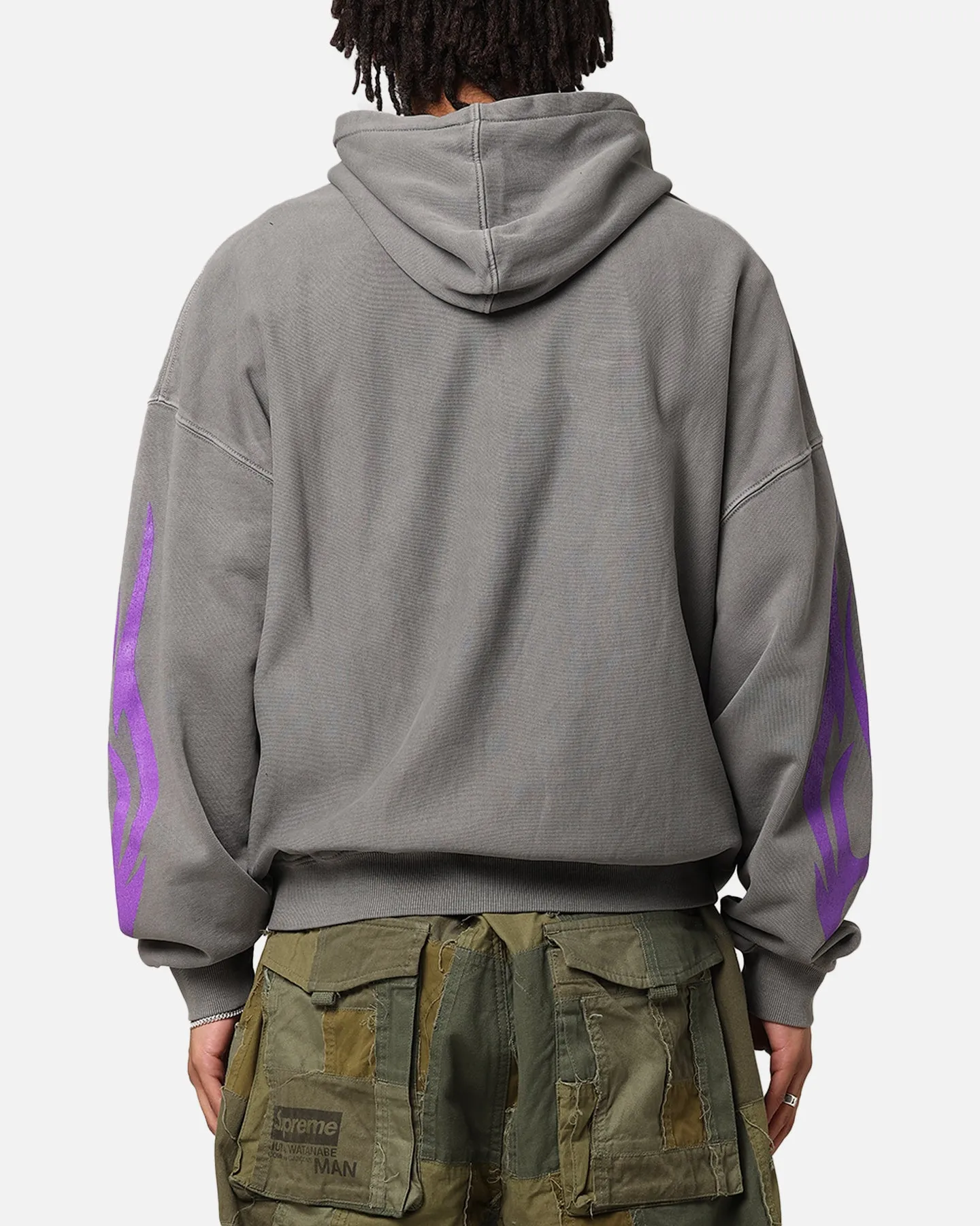 Loiter Rip N Dip Kapuzenpullover Gewaschener Anthrazit
