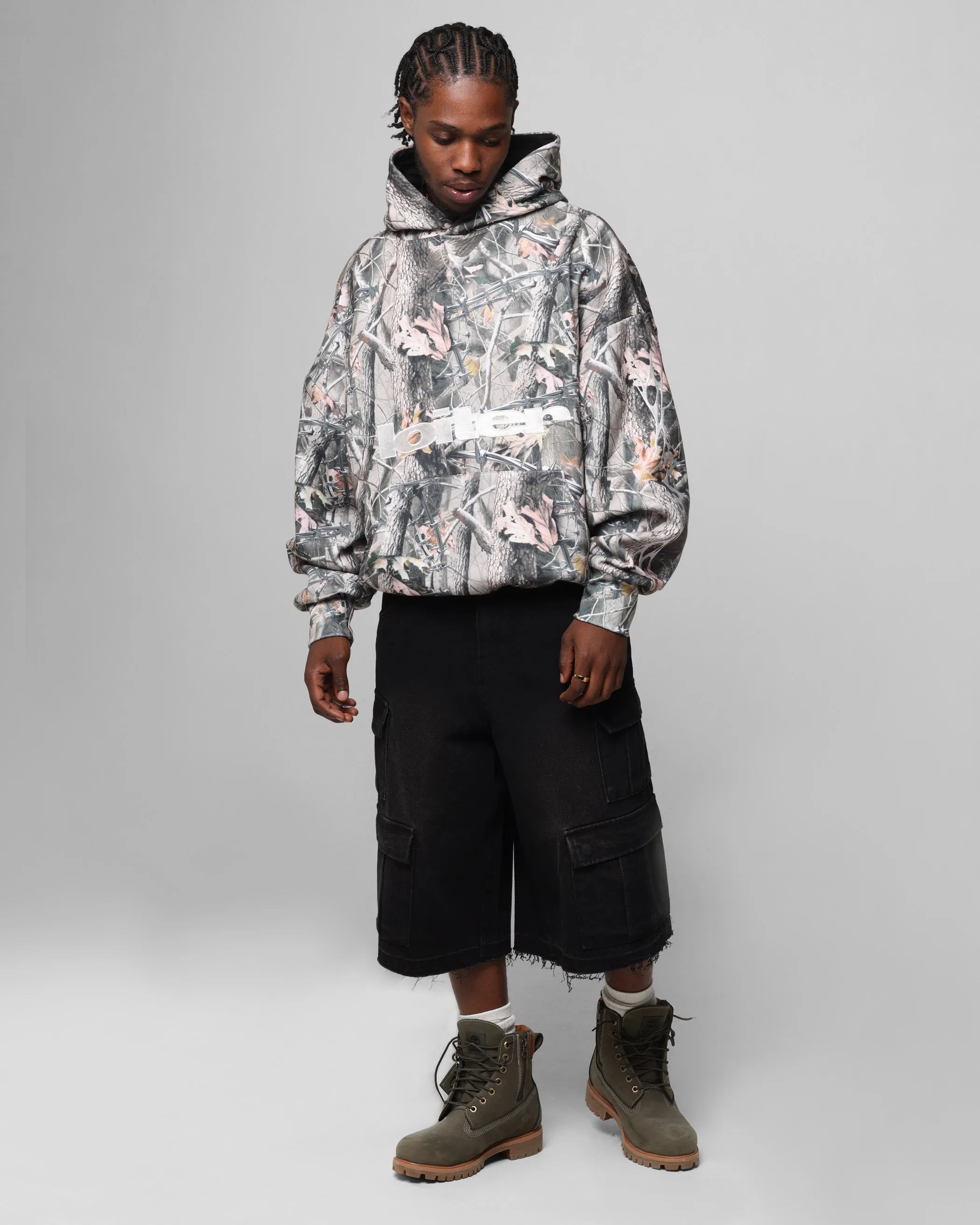 Loiter Soho Hoodie Echtbaum-Tarnung