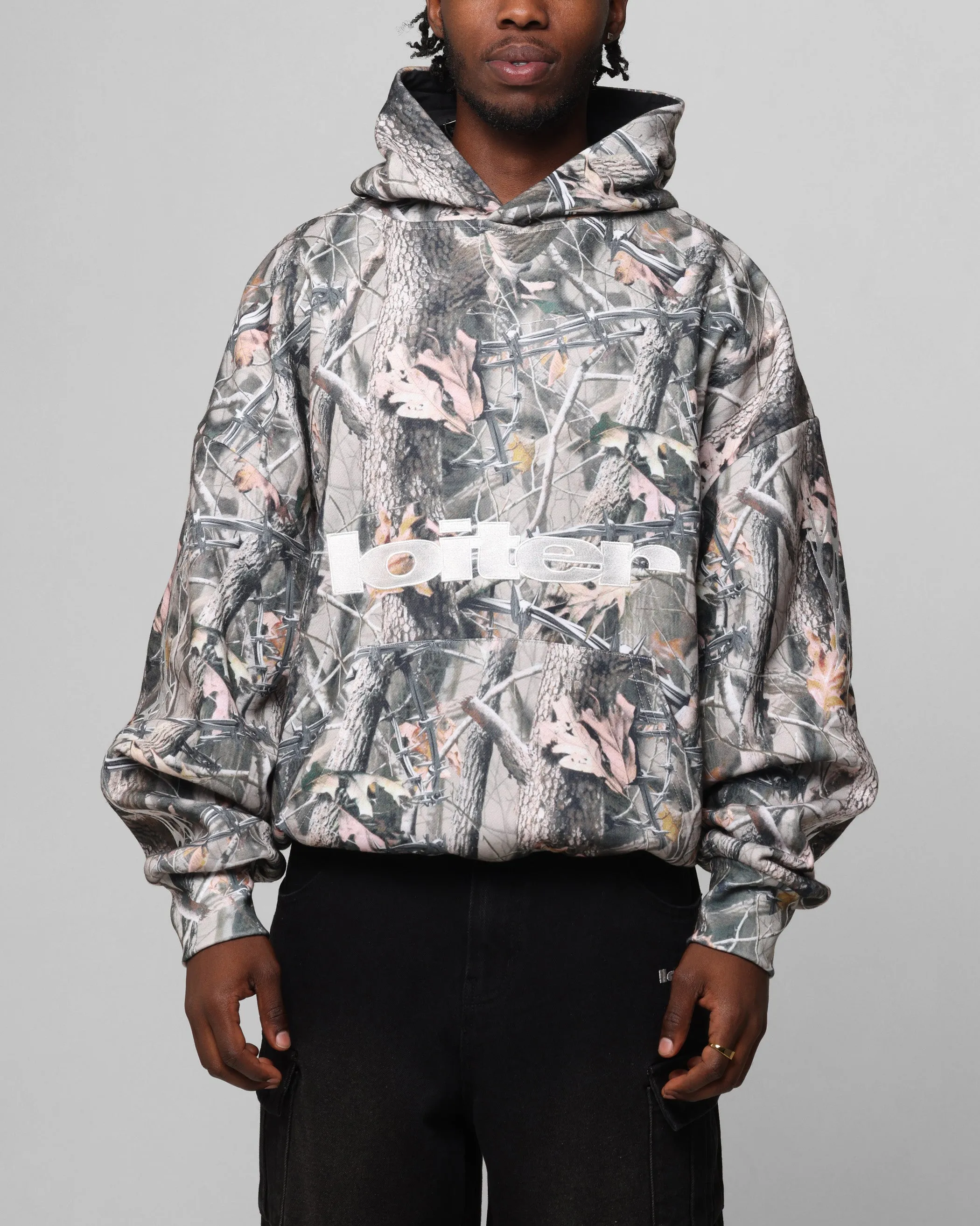 Loiter Soho Hoodie Echtbaum-Tarnung