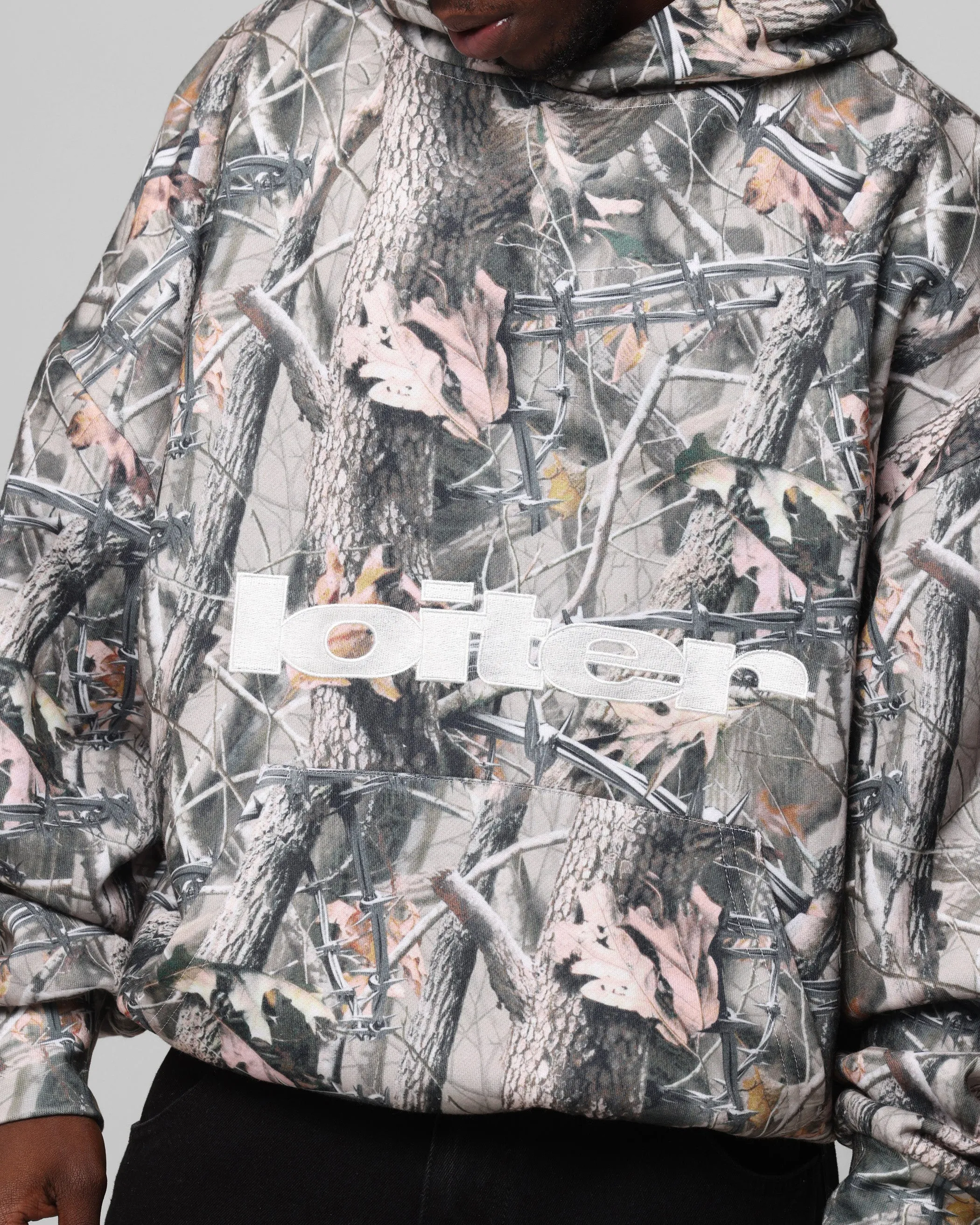 Loiter Soho Hoodie Echtbaum-Tarnung