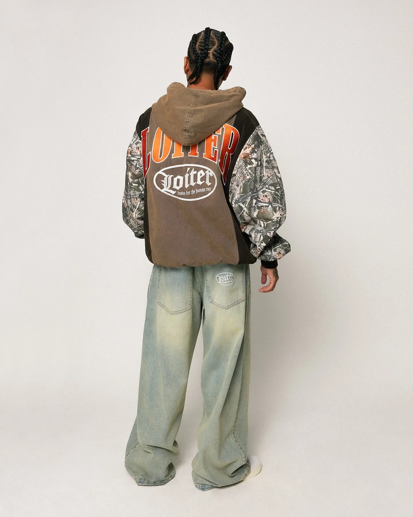 Loiter Splinter Kapuzenpullover Khaki/Camo