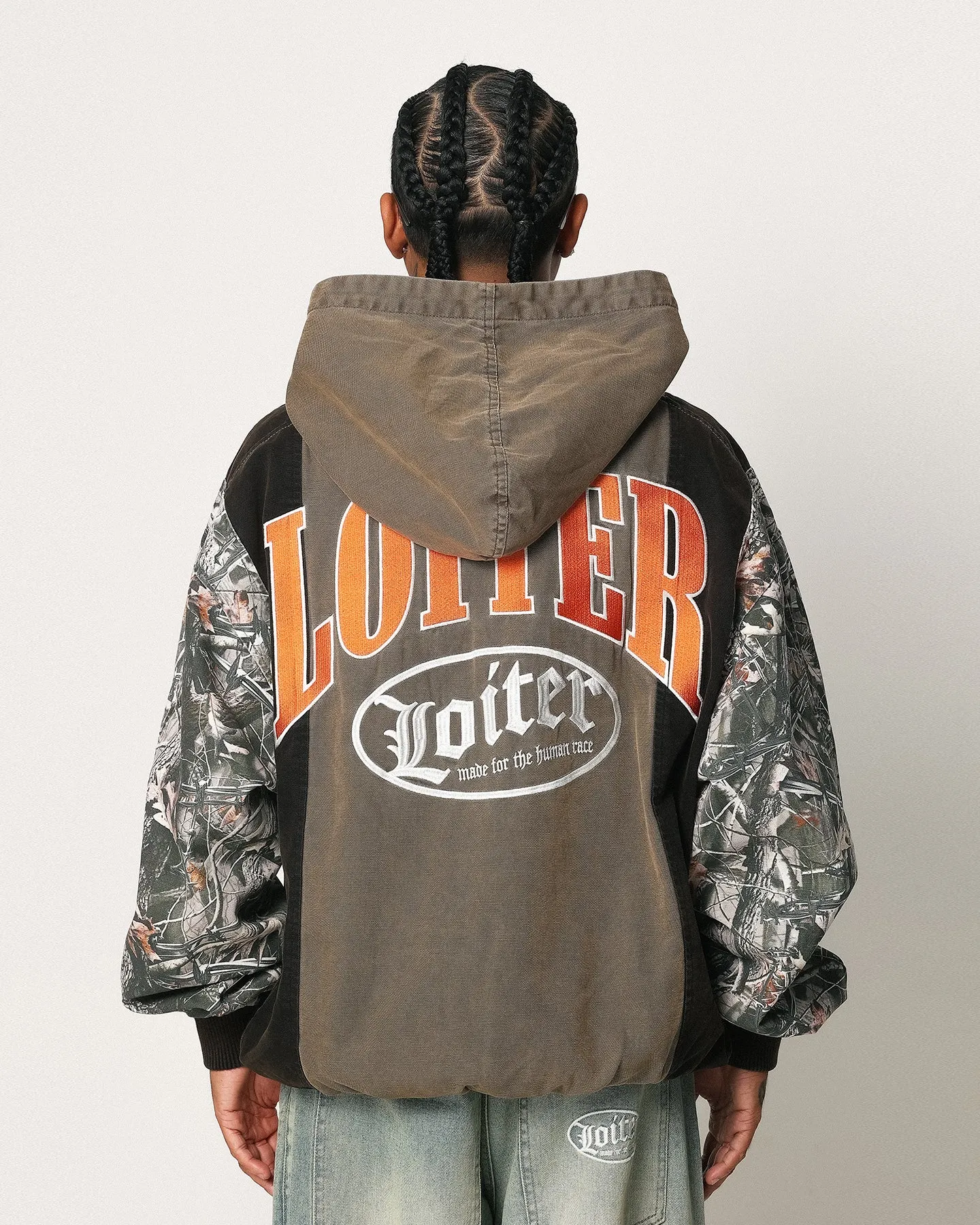 Loiter Splinter Kapuzenpullover Khaki/Camo