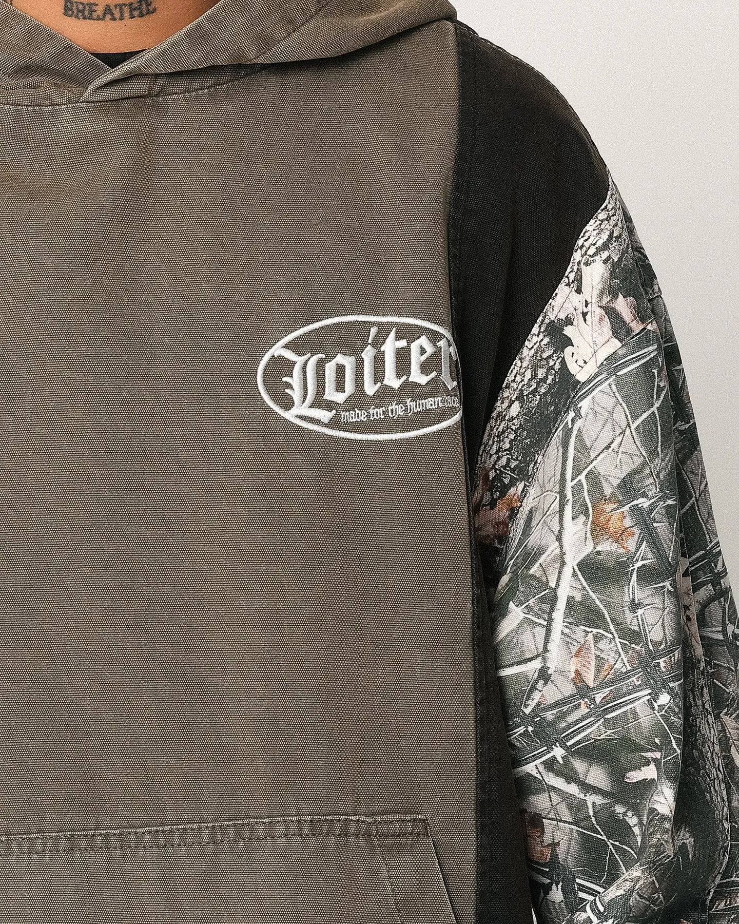 Loiter Splinter Kapuzenpullover Khaki/Camo