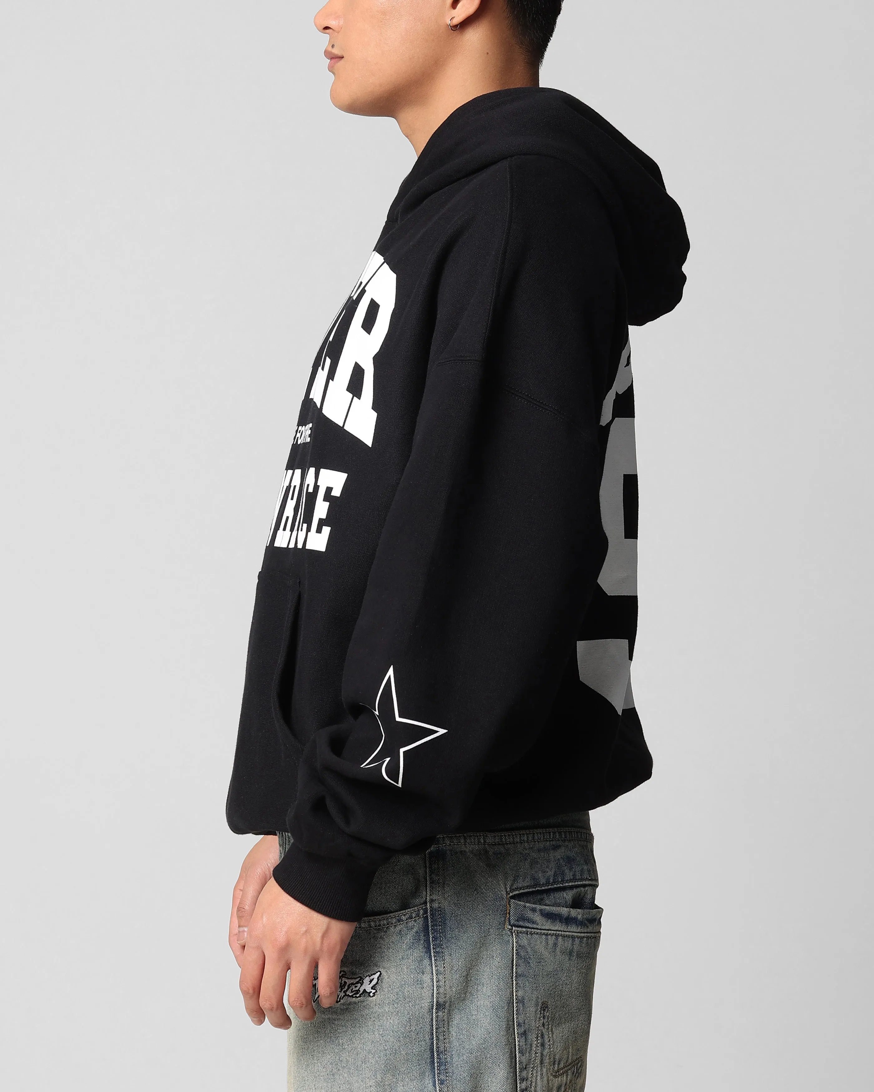 Loiter Training Day Hoodie Schwarz