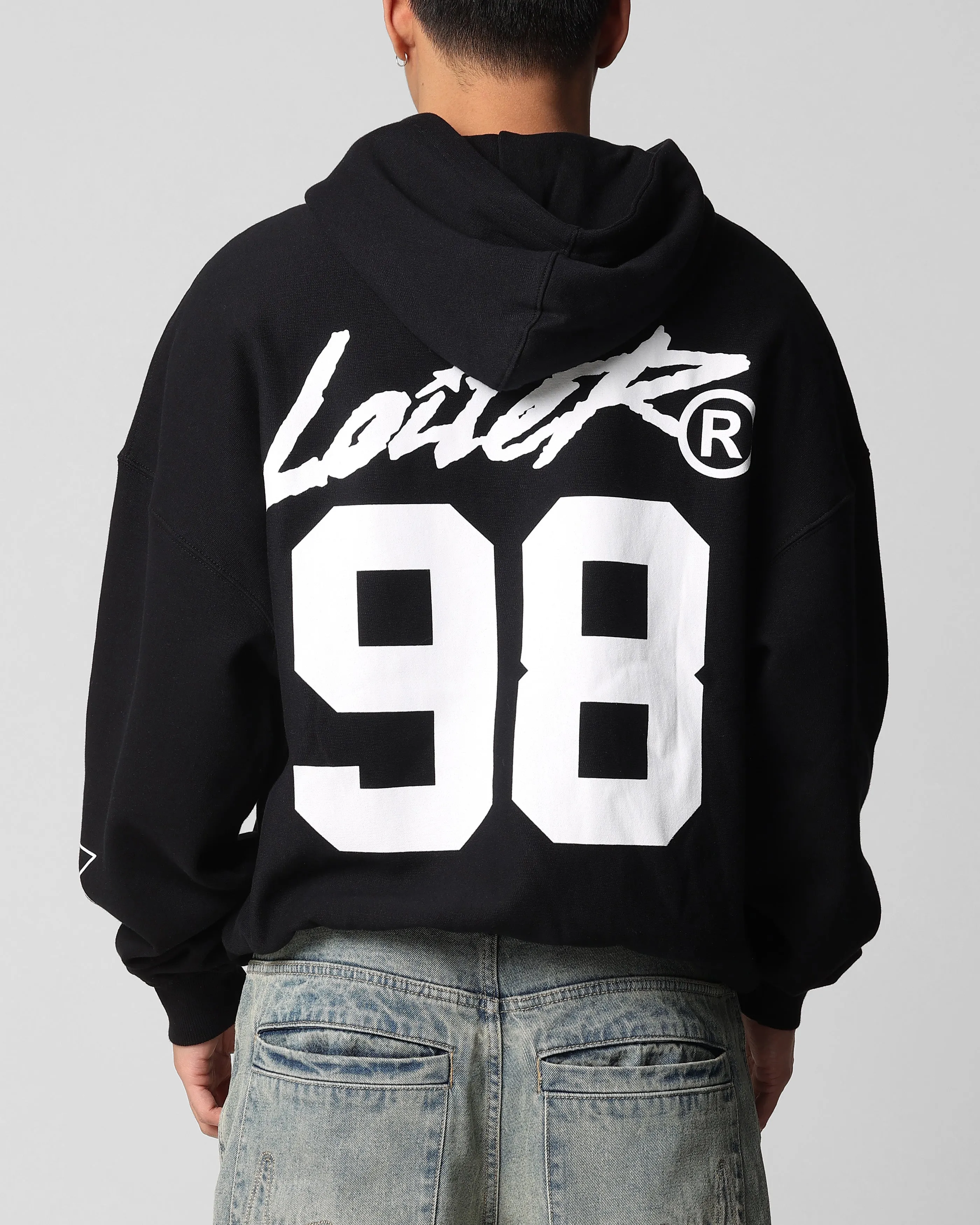 Loiter Training Day Hoodie Schwarz