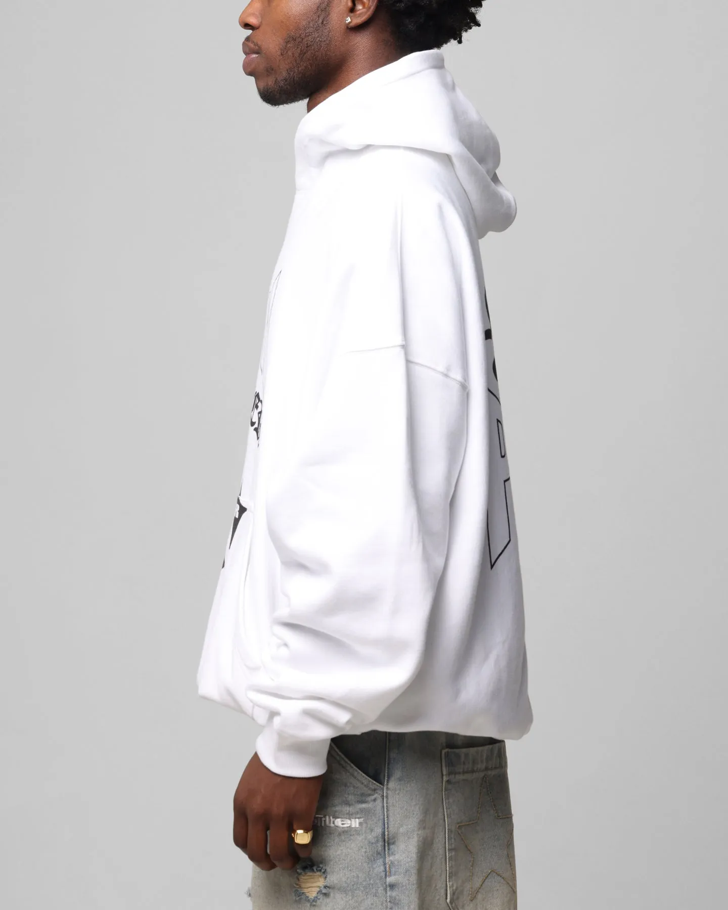 Loiter Ultimate Pain Hoodie Weiß
