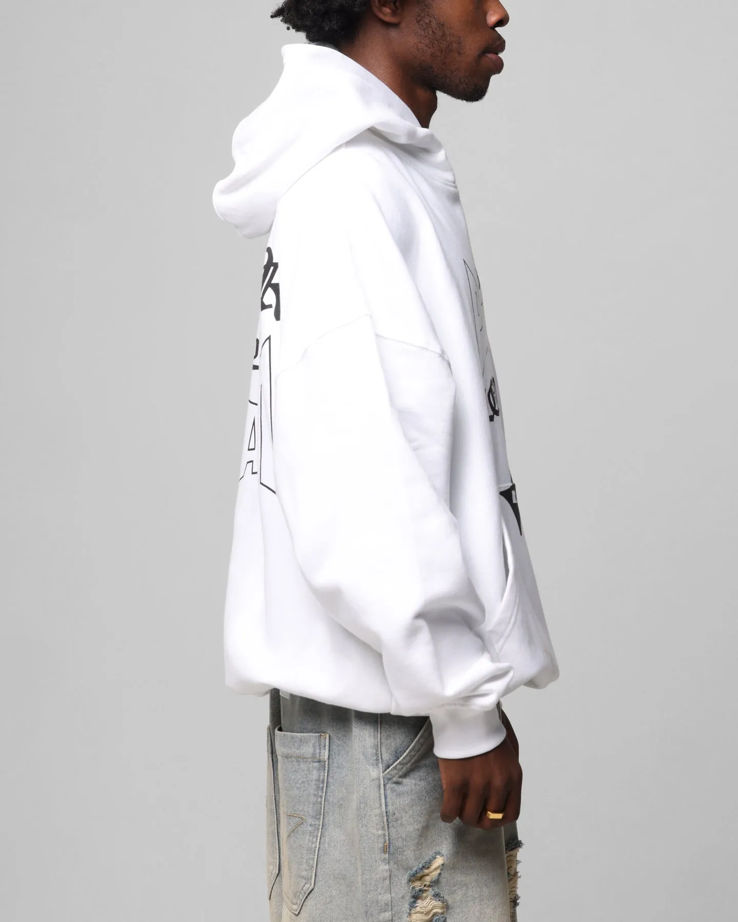 Loiter Ultimate Pain Hoodie Weiß