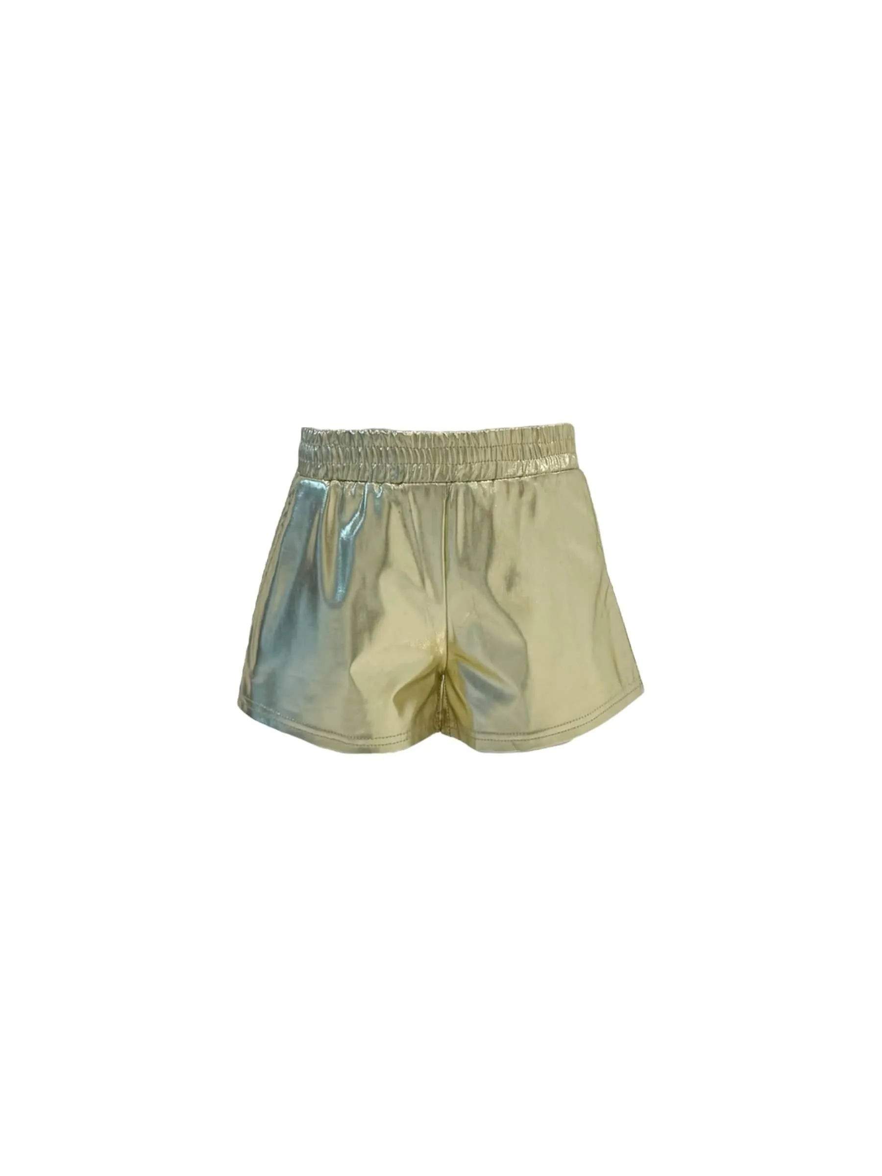 Lola   The Boys Metallisch Gold Track Shorts