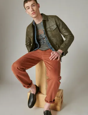 Lucky Brand 363 Straight Sateen Stretch Jean Rich Soil Lucky Brand
