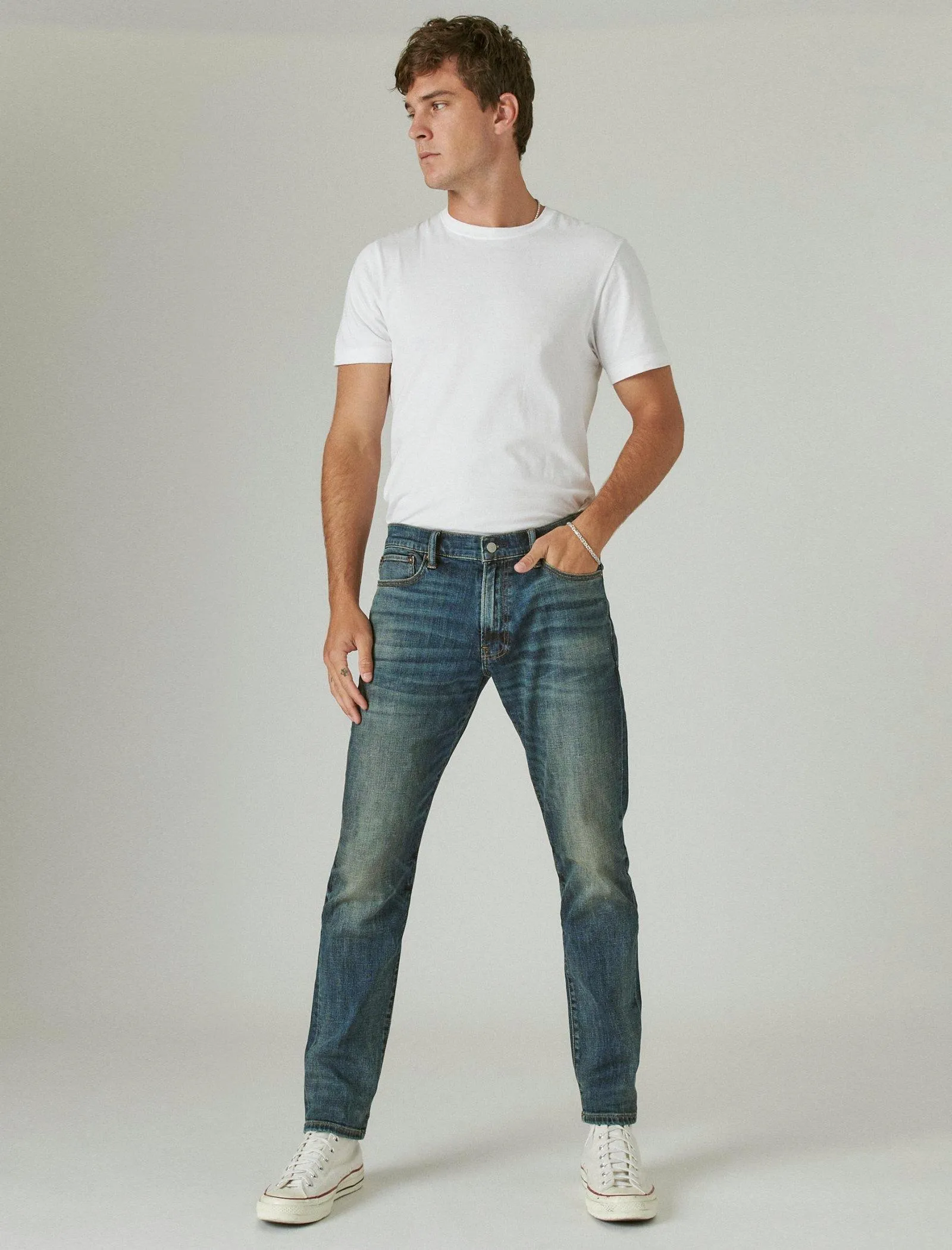 Lucky Brand 412 Athletic Slim Advanced Stretch Jeans Malbec Lucky Brand