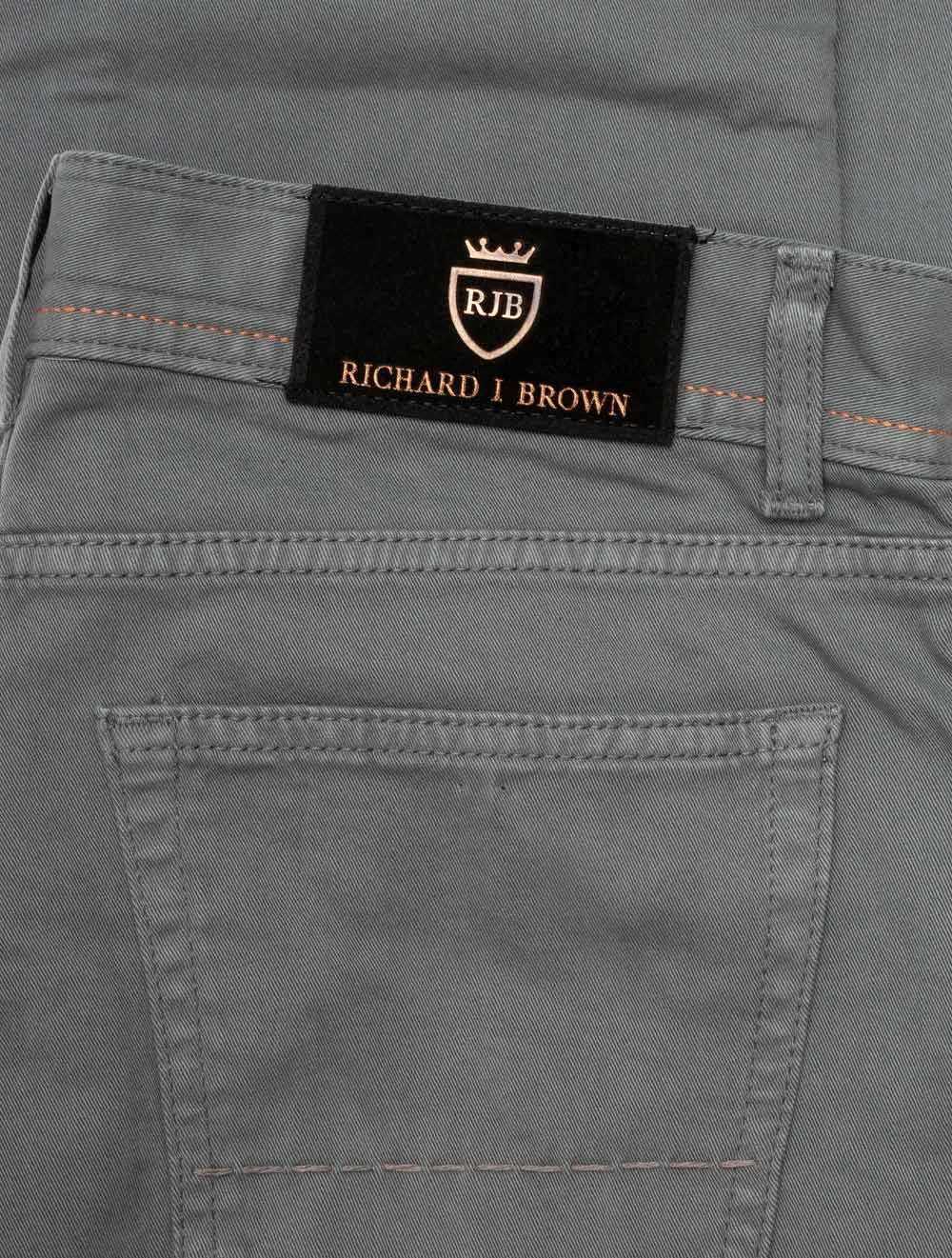 Luxus Denim Kaschmir Jeans Grau