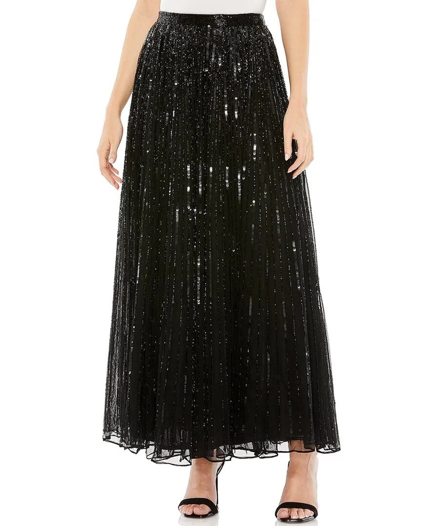 Mac Duggal A-Linien-Midi-Rock