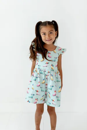 Macie Romper in Roller Girl| Jumpsuit