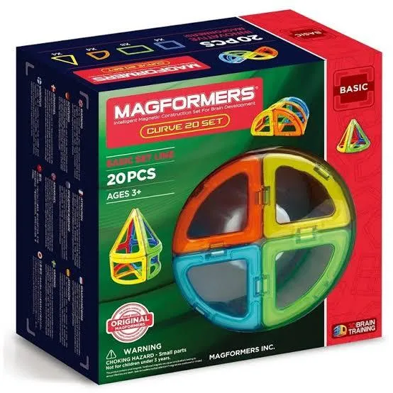 Magformers Kurven-Set 20-teilig