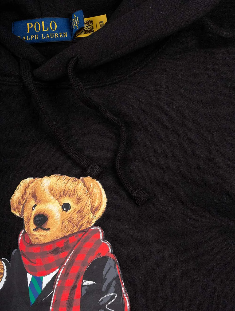 Magische Vlies Kapuzenpullover Schwarz