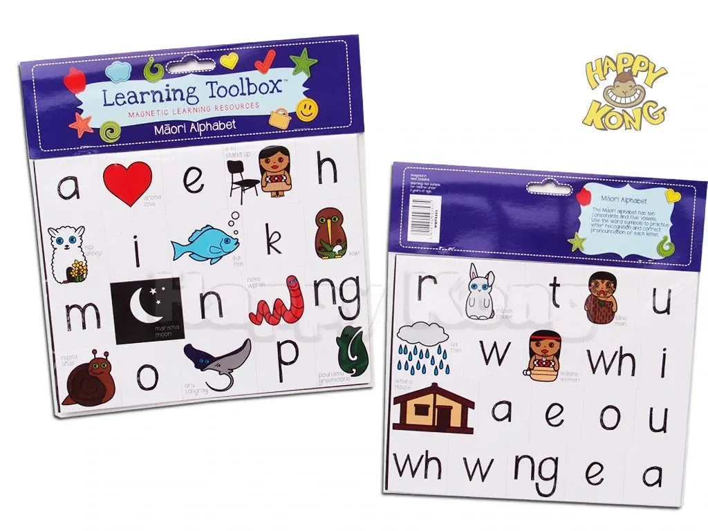 Magnetisches Maori Alphabet