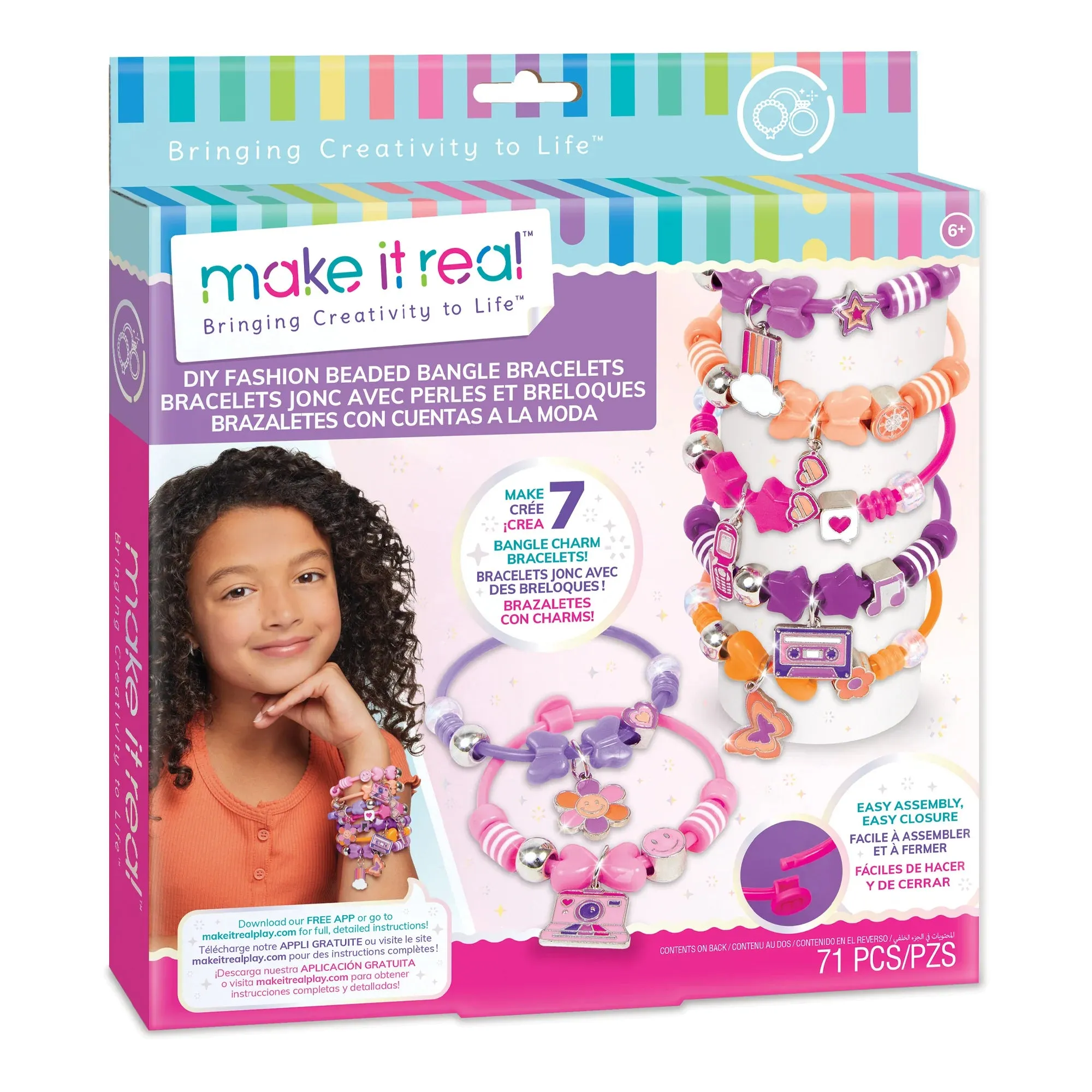 Make It Real - DIY Mode Perlenarmreifen