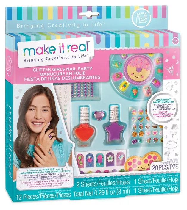 Make It Real Glitter Girls Nagelparty