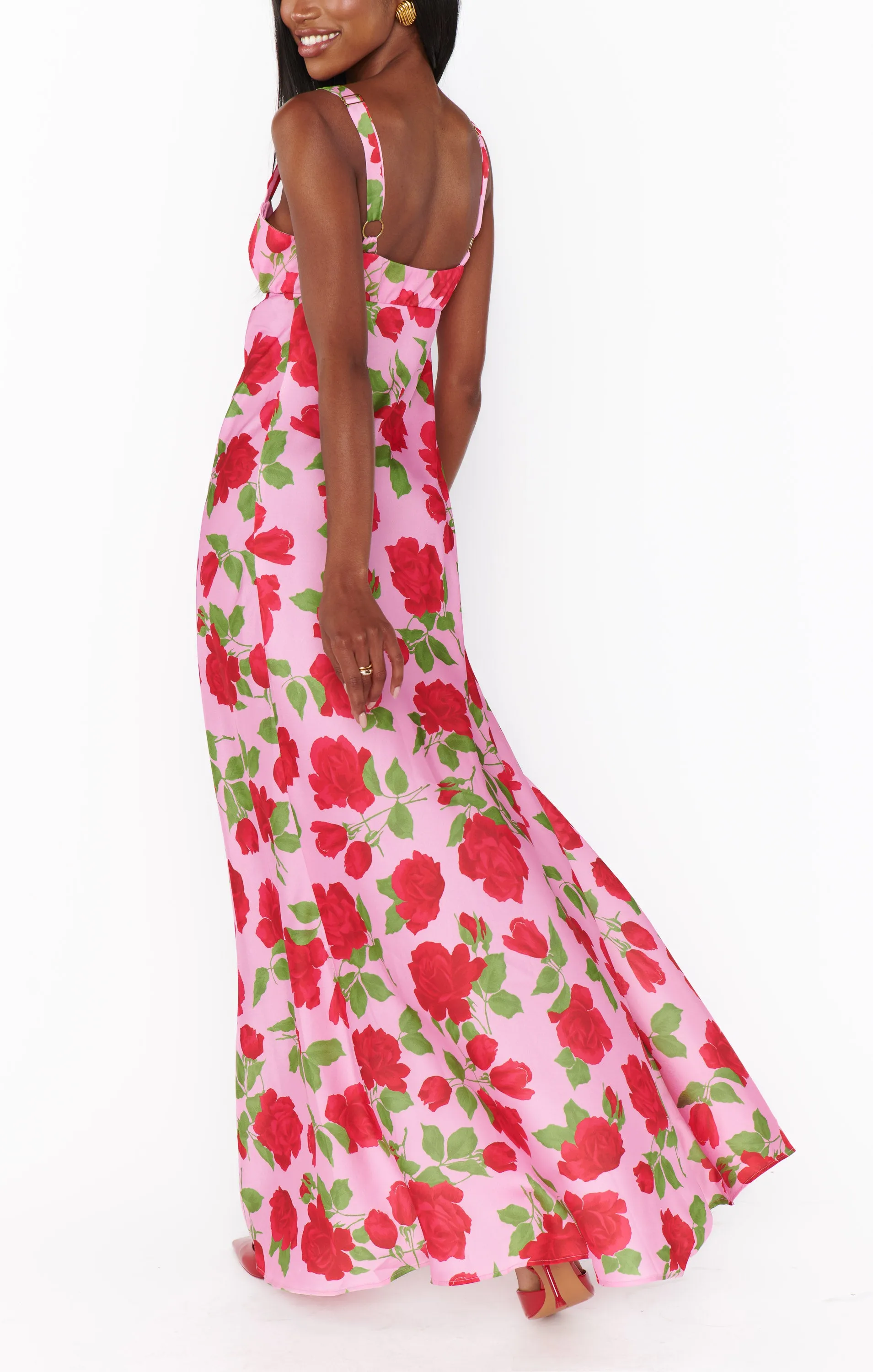 Maude Maxi-Kleid ~ Verführerische Blumenpracht
