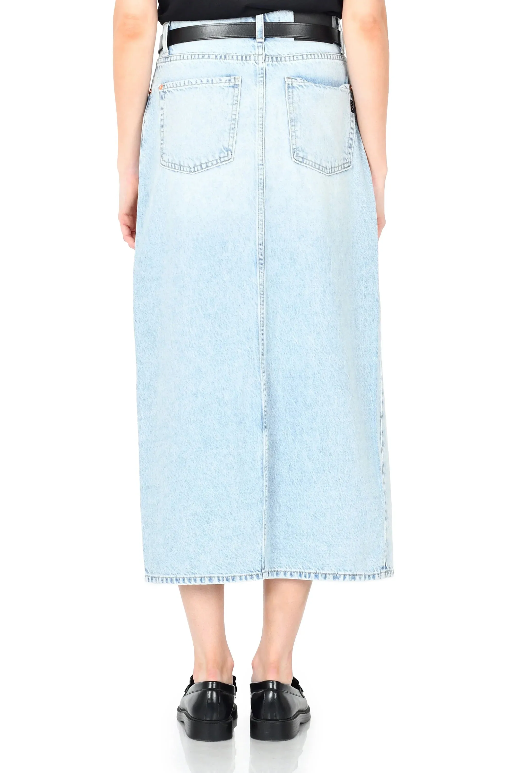 Maxine Denim Maxi-Rock