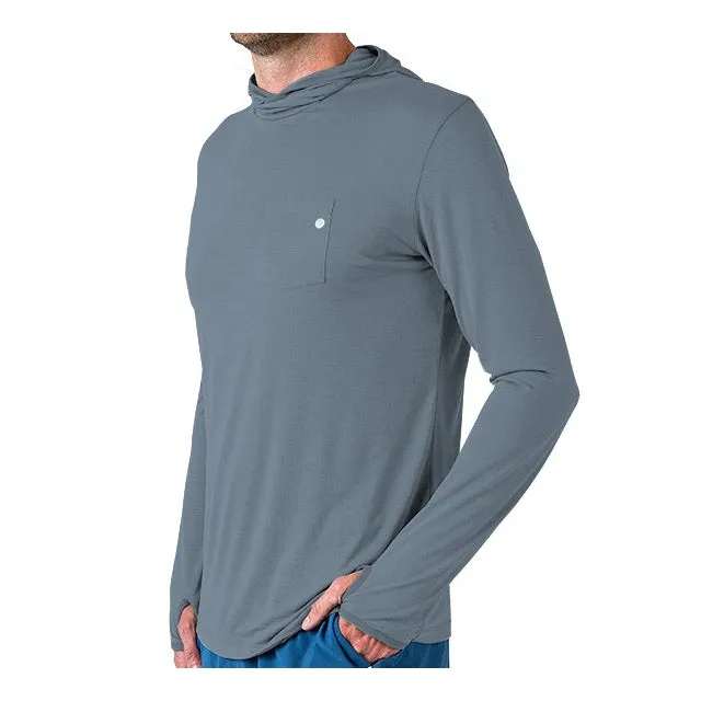 Leichte Bambus-Kapuzensweatshirt für Herren