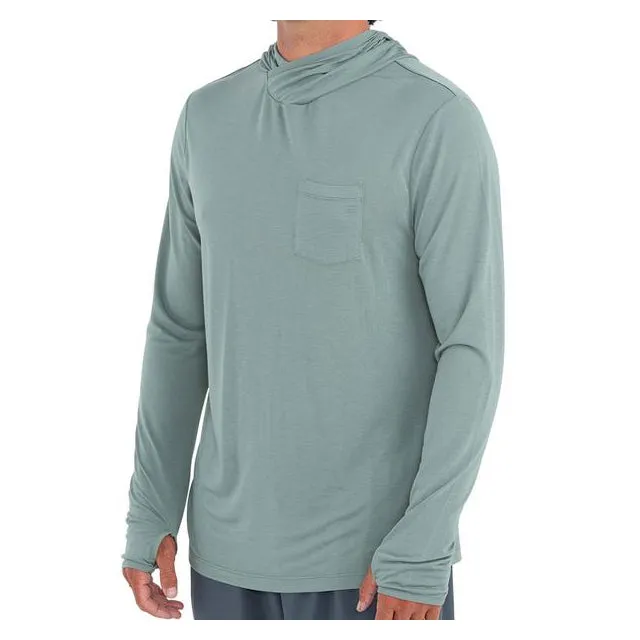Leichte Bambus-Kapuzensweatshirt für Herren