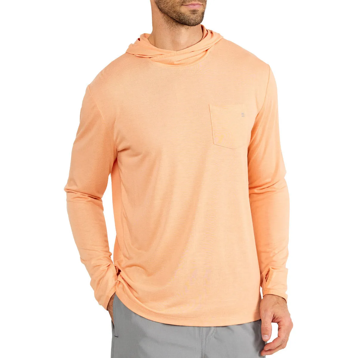 Leichte Bambus-Kapuzensweatshirt für Herren