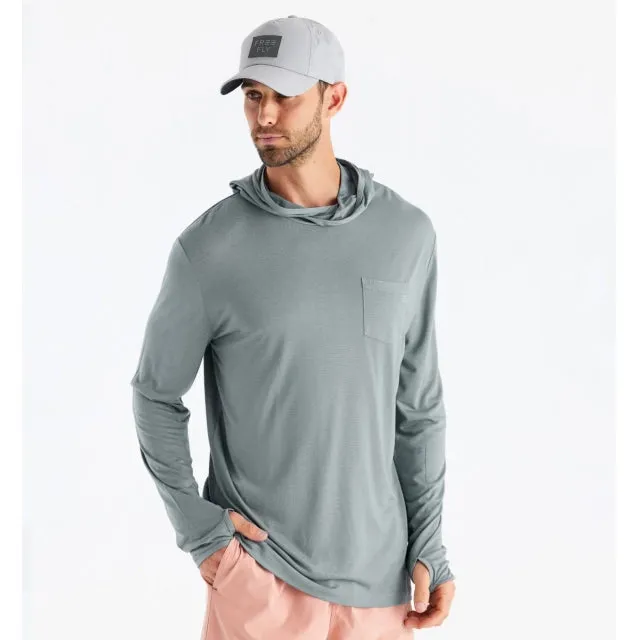 Leichte Bambus-Kapuzensweatshirt für Herren