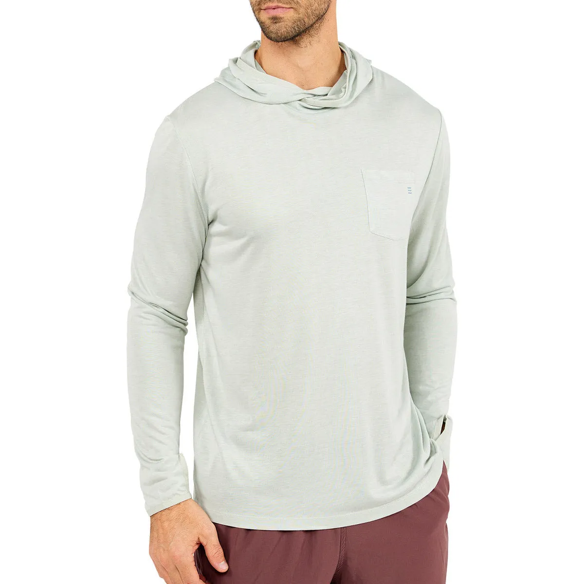 Leichte Bambus-Kapuzensweatshirt für Herren