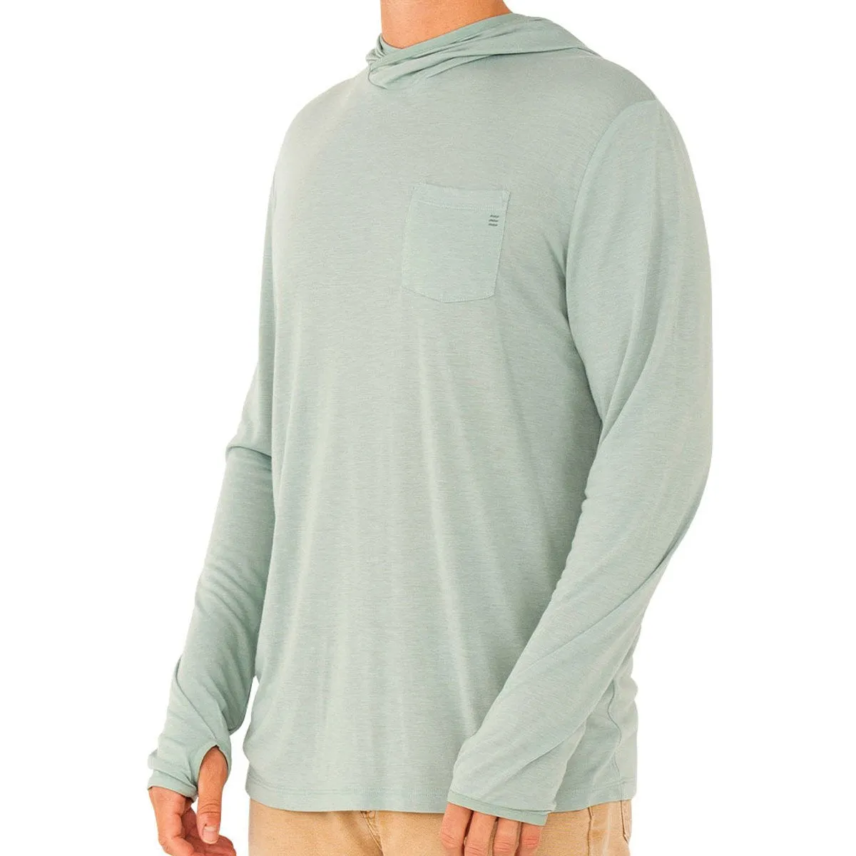 Leichte Bambus-Kapuzensweatshirt für Herren