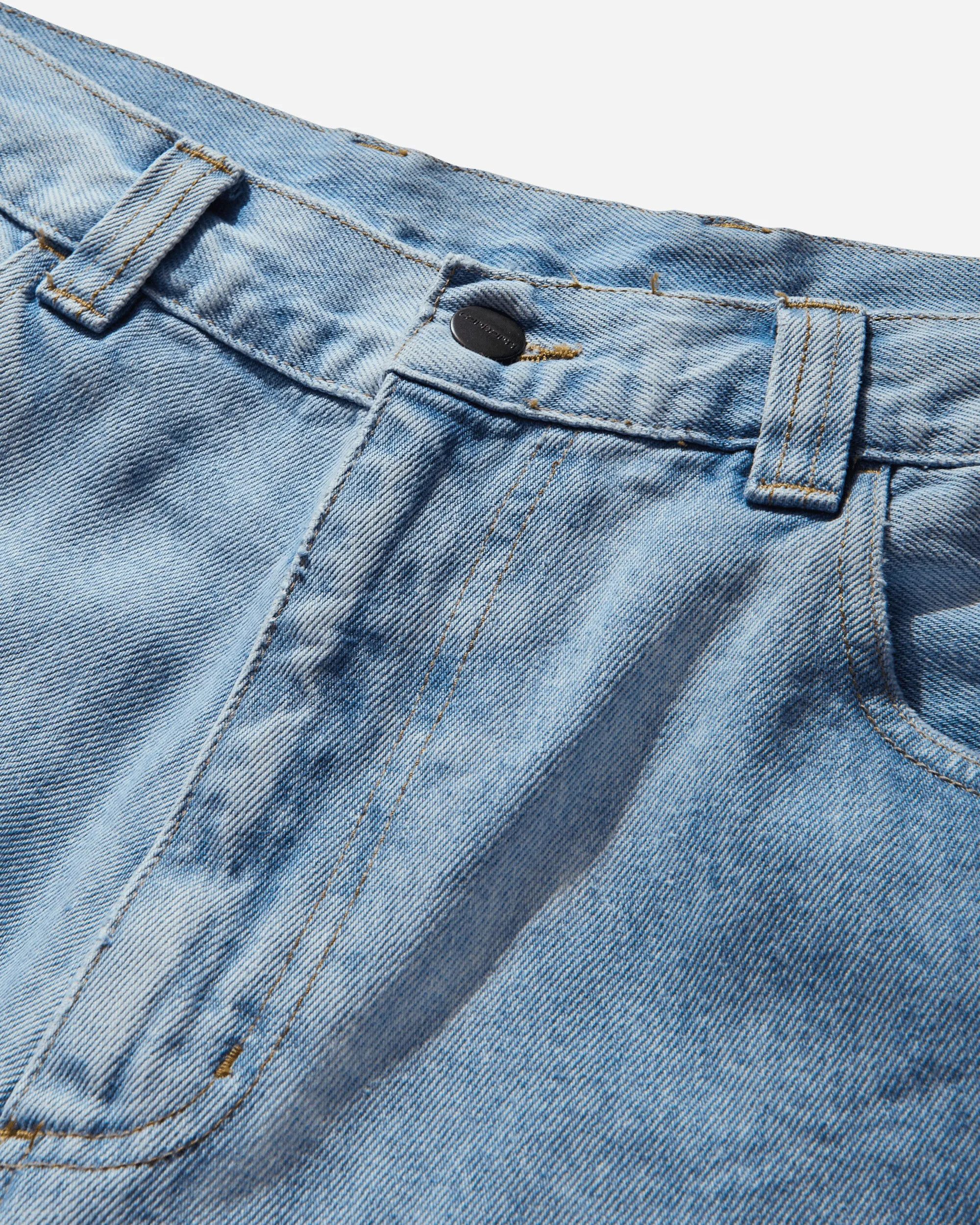 Herren Brandon Hose Blau (Heavy Stone Gebleicht)