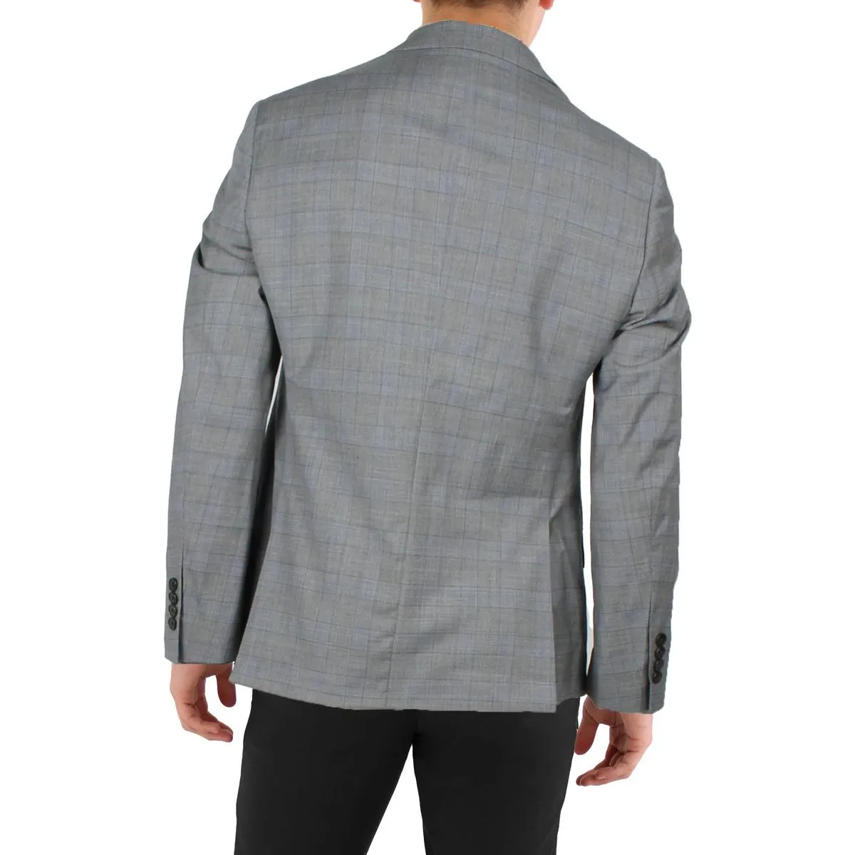 Herren Business-Karriere Zweiknopf-Blazer