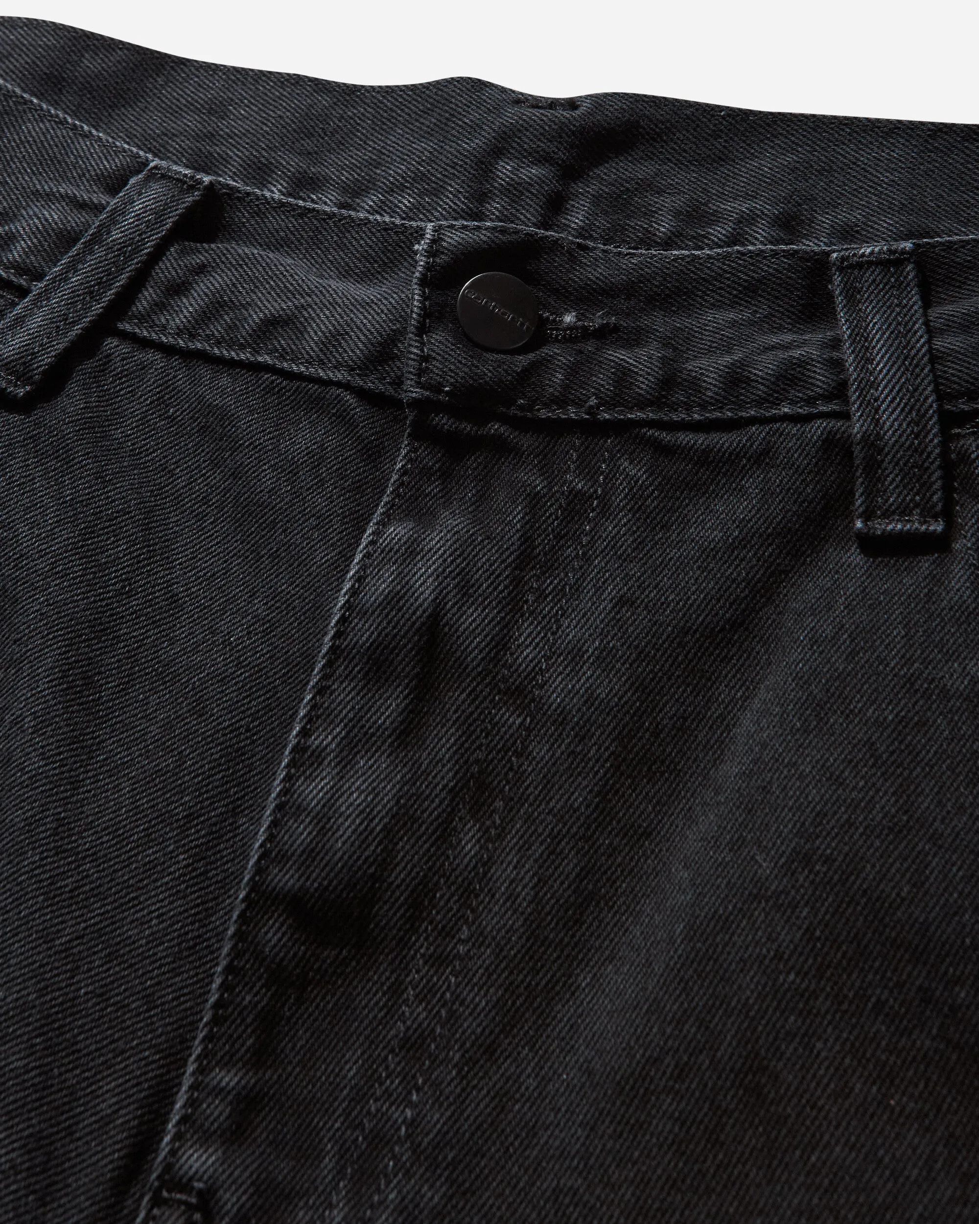 Herren Landon Hose Schwarz (Stone Washed)