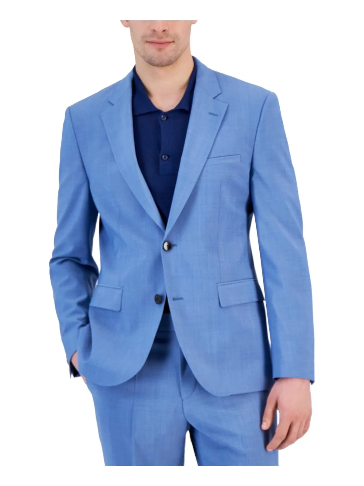 Herren Modern Fit Sakko mit langen Ärmeln
