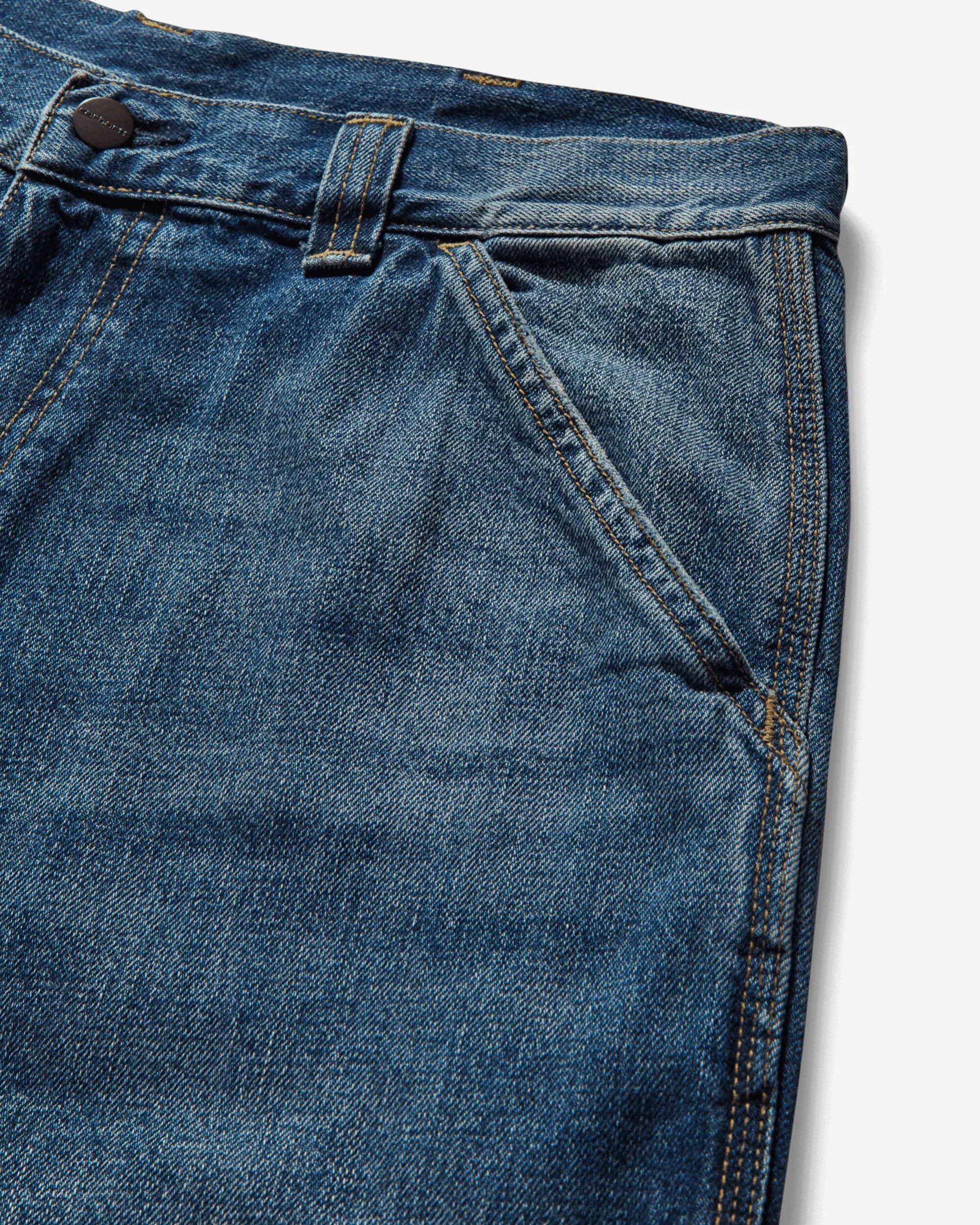 Herren OG Single-Kniehose Blau (Dunkel Used Wash)