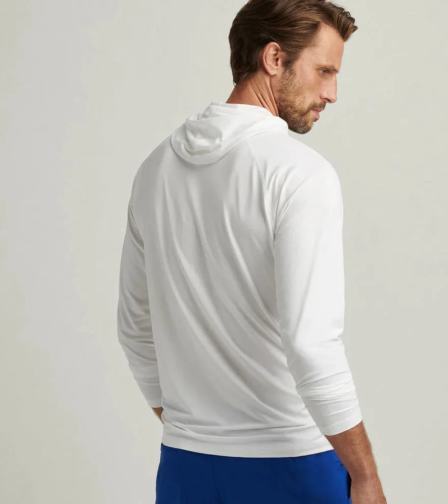 Männer Peter Millar Peter Millar Herren Aurora Performance T-Shirt Kapuzenpullover T-Shirt - Weiß