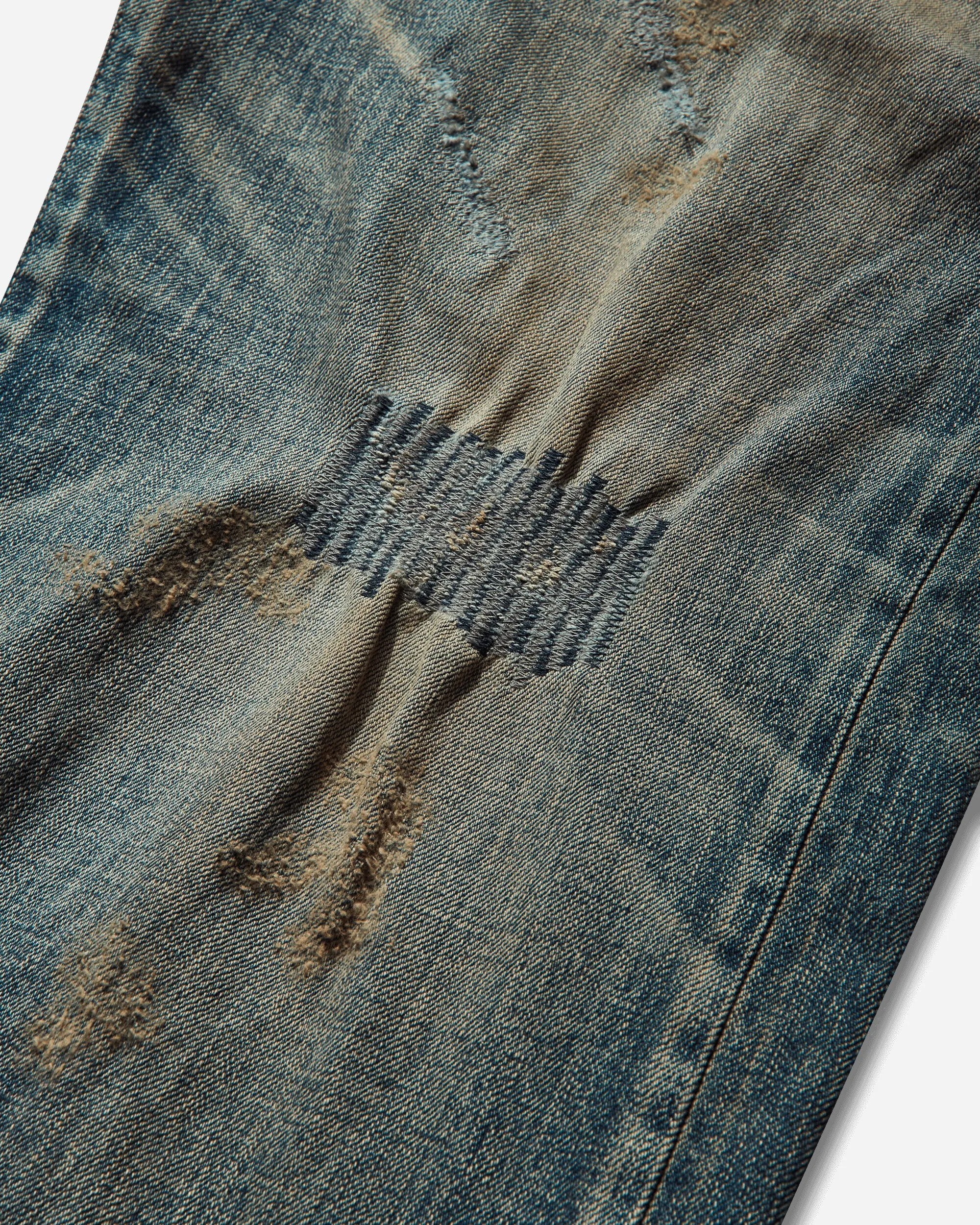 Herren Savage Denim DP Weite Hose Indigo