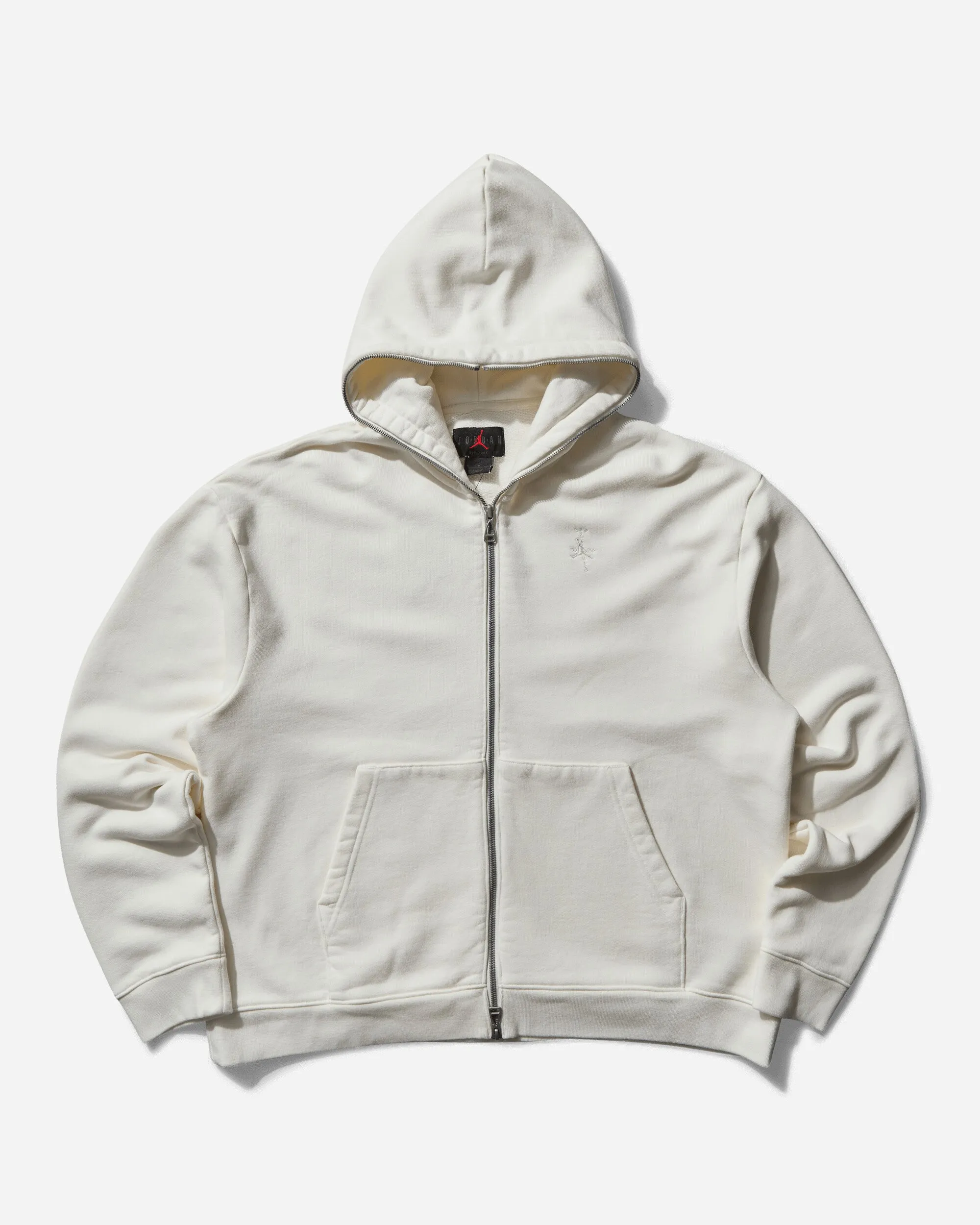 Herren Travis Scott Full-Zip Kapuzenpullover Segeltuch