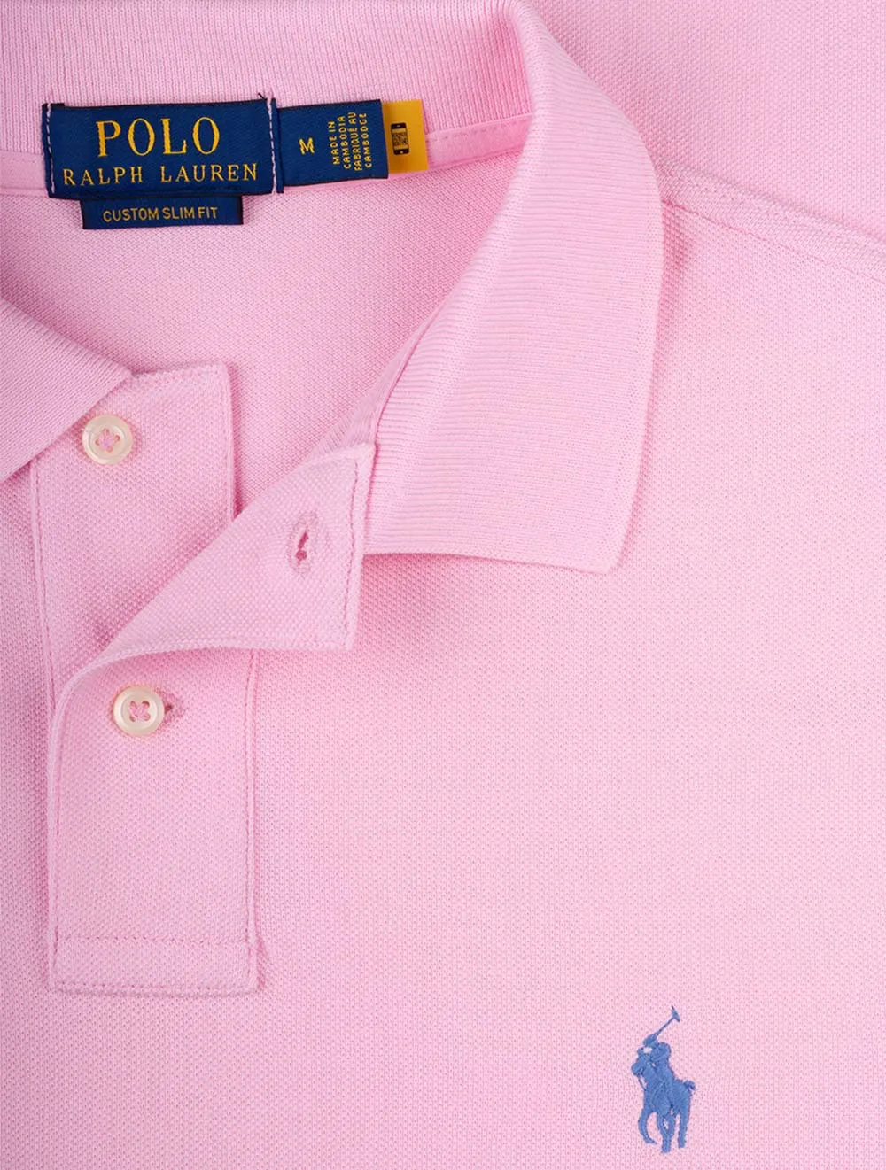 Mesh Polo-Shirt Carmel Pink