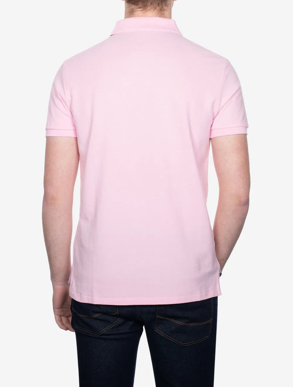 Mesh Polo-Shirt Carmel Pink