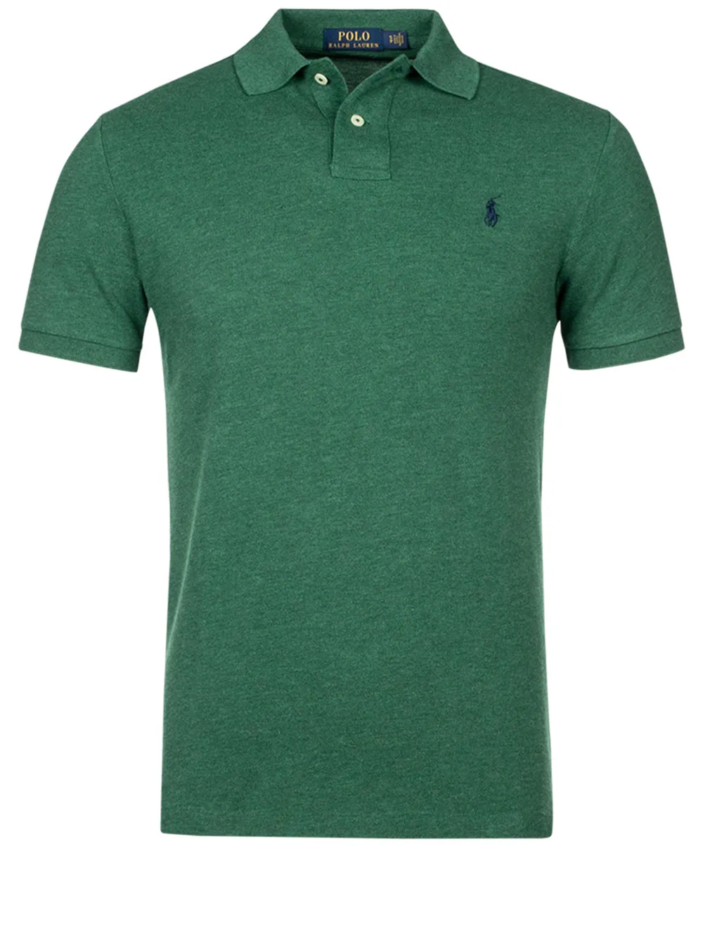 Mesh Polo-Shirt Grün