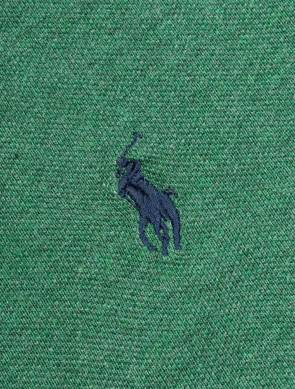 Mesh Polo-Shirt Grün
