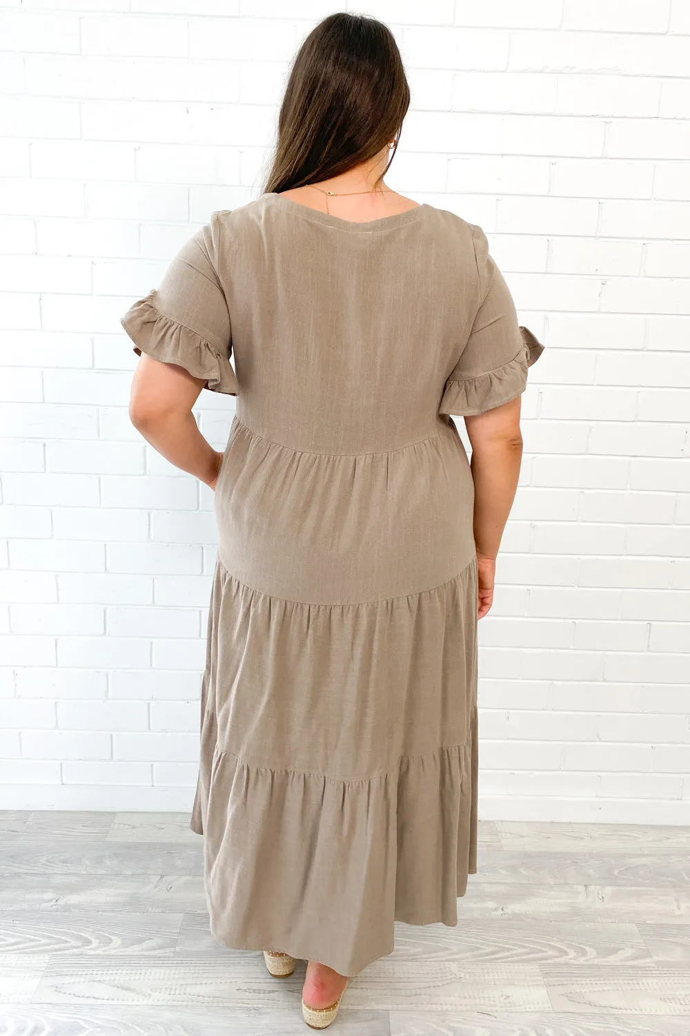 Michelle Midi-Kleid - Sommerliche Leuchtfarben