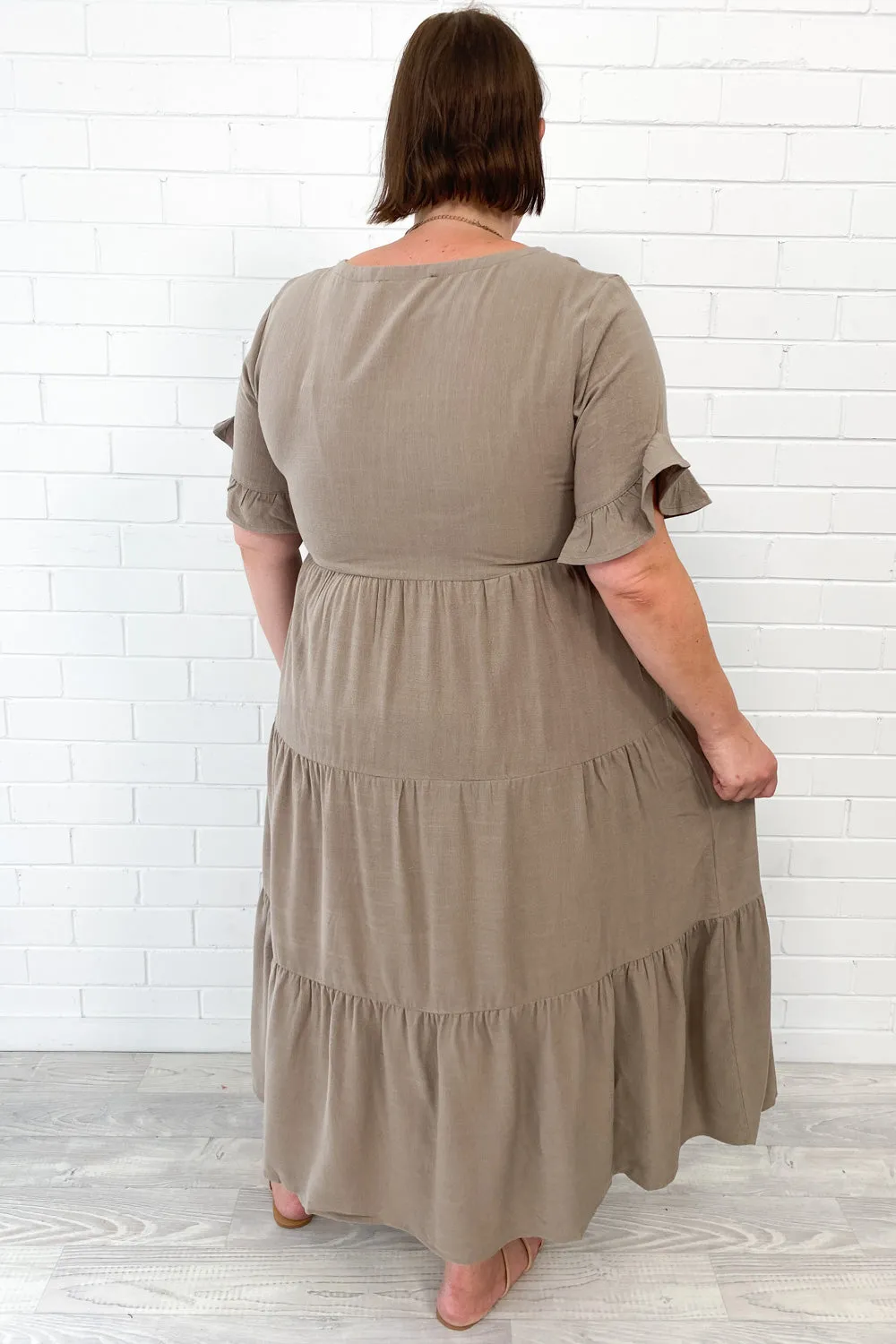 Michelle Midi-Kleid - Sommerliche Leuchtfarben