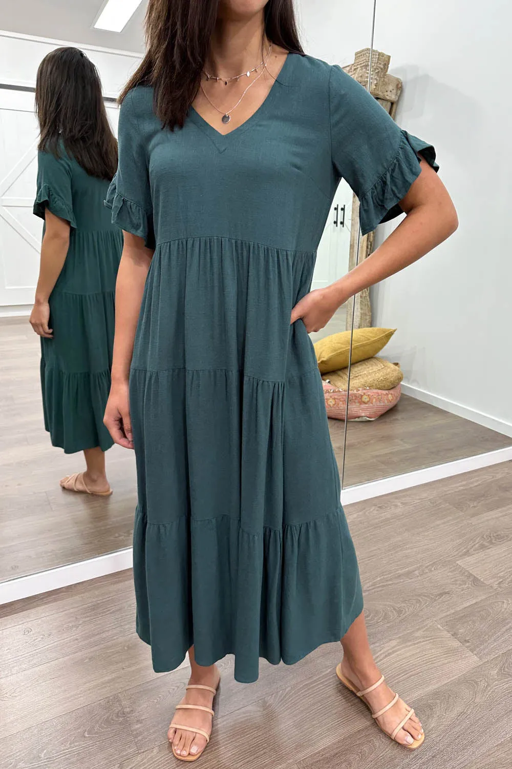 Michelle Midi-Kleid
