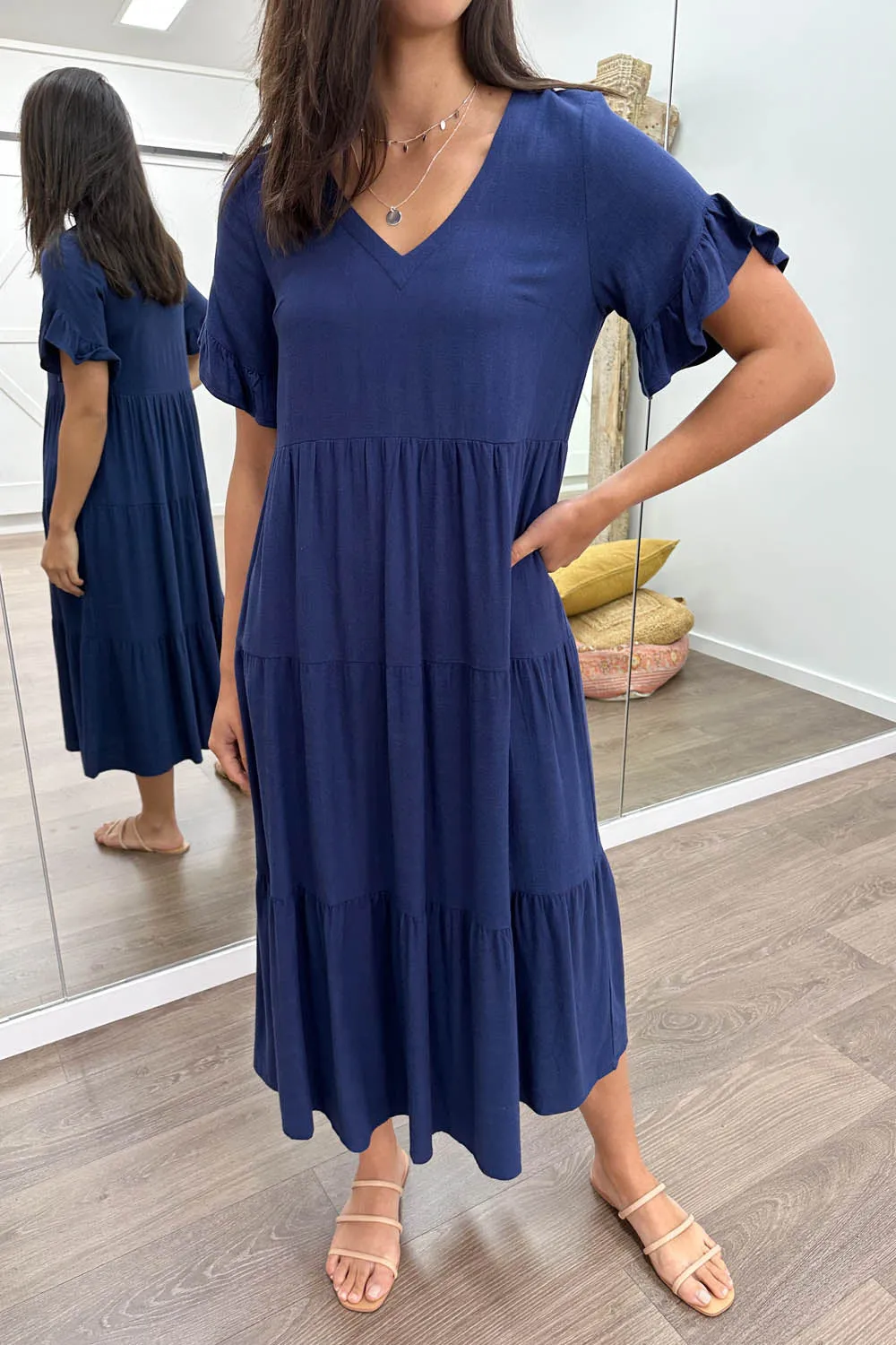 Michelle Midi-Kleid