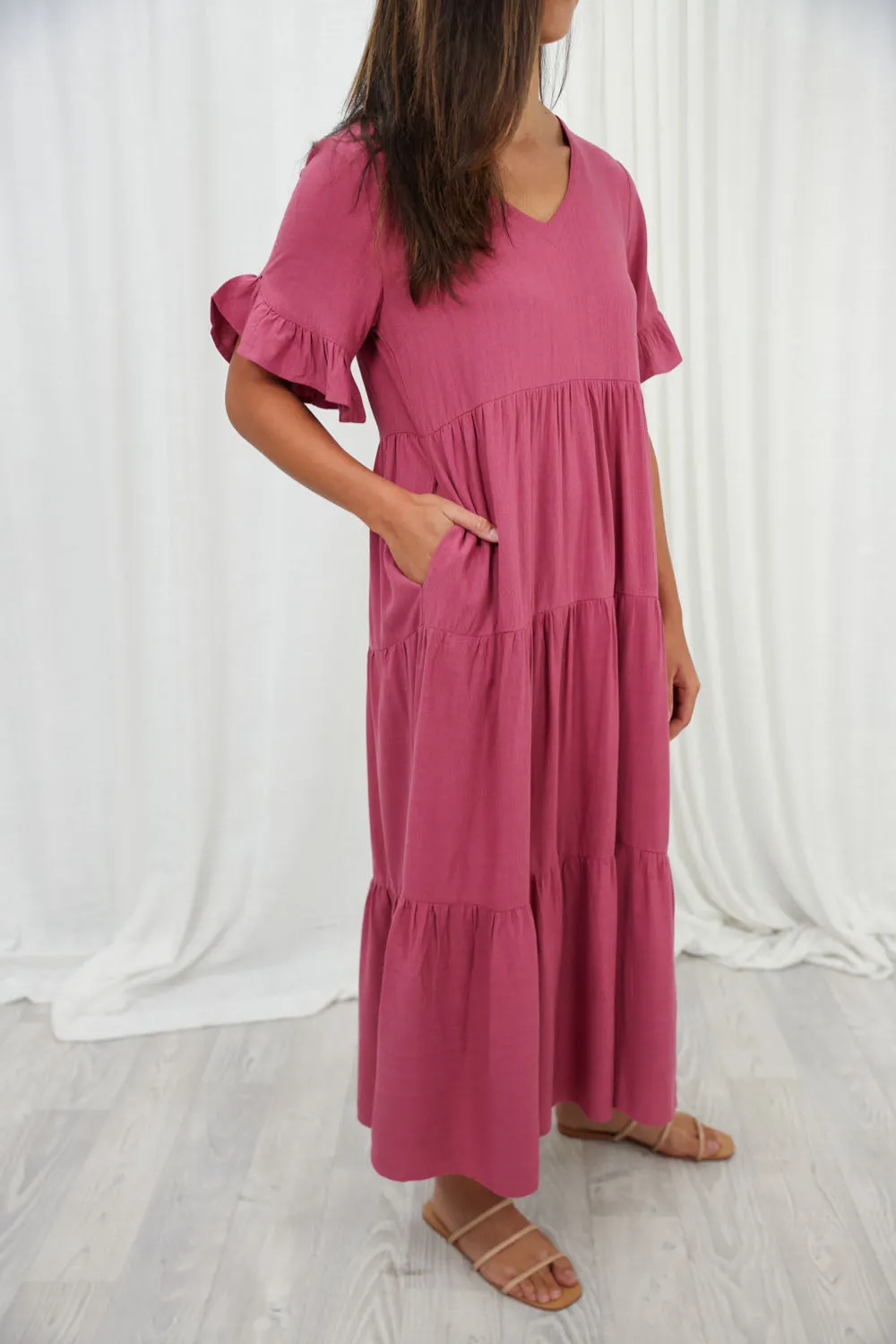 Michelle Midi-Kleid