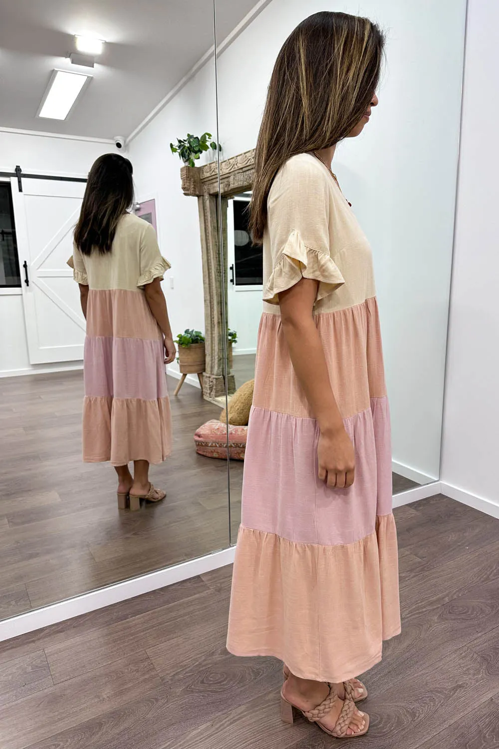 Michelle Midi-Kleid