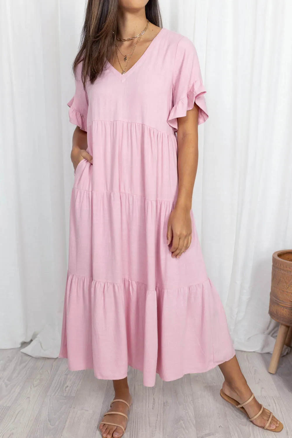Michelle Midi-Kleid
